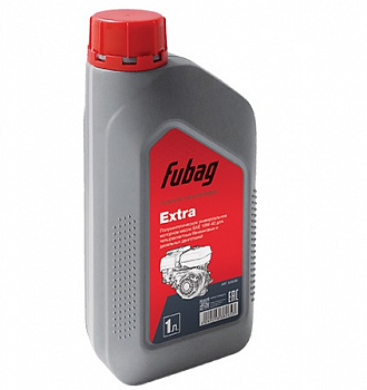 Масло 4-х тактное Fubag Extra полусинт для бензин.и дизельных двигат.1л.(SAE 10W40)(12шт. в упак.) 838265  ЧЗ