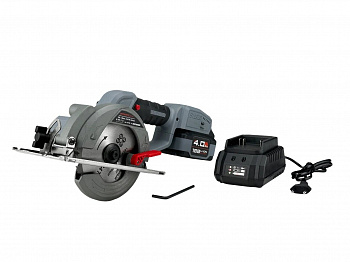 Пила дисковая акк бесщет Profipower DHS-18V 18В, 140мм, 6700об/м, 1*4Ач+ЗУ  Е0188 серая  (6)