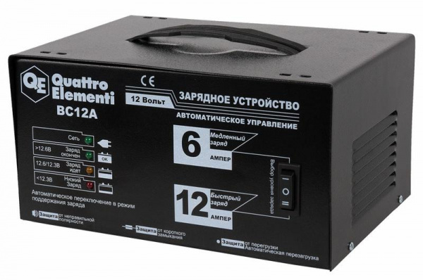 Зарядное устройство Quattro Elementi BC 12A  770-131