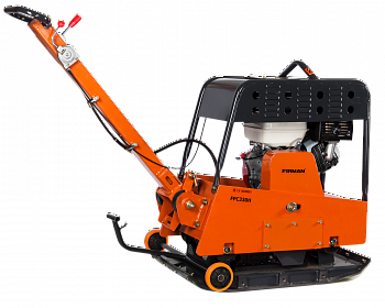 Виброплита FIRMAN FPC330H (11 л.с., 321 кг, Honda GX 390, 650м2/час, глуб.упл. 900мм, реверс, в комплекте: колеса; БЕЗ БАКА д/ВОДЫ)