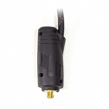 Разъём АВРОРА силовой TIG 50 M12x1 шланг L=0.6m + гайка 3/8G new 24695