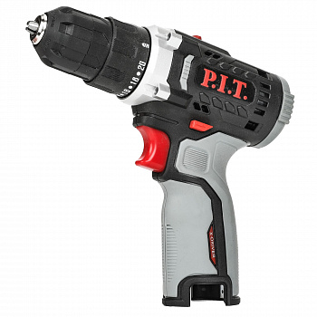 Дрель акк P.I.T. PBM 12K-10A X-DRIVER SOLO (12В, Li-Ion, 25Нм, патрон 10 мм, 2 скорости, 1450 об/мин, коробка, БЕЗ АКК и З/У)