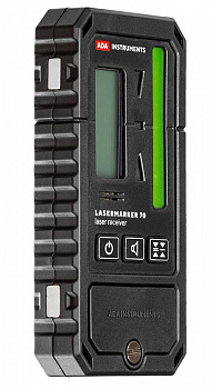 Приемник луча построителей плоскости универсальный ADA LASERMARKER 70 для зеленого и красного луча  А00589