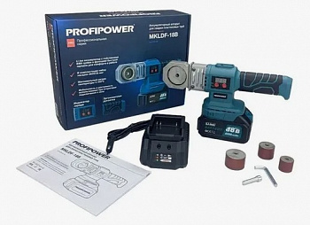 Паяльник акк. Profipower для пл/труб   MKLDF-18B  Li-ion-1шт  4Ач З/У коробка  E0148MK PRO (10)