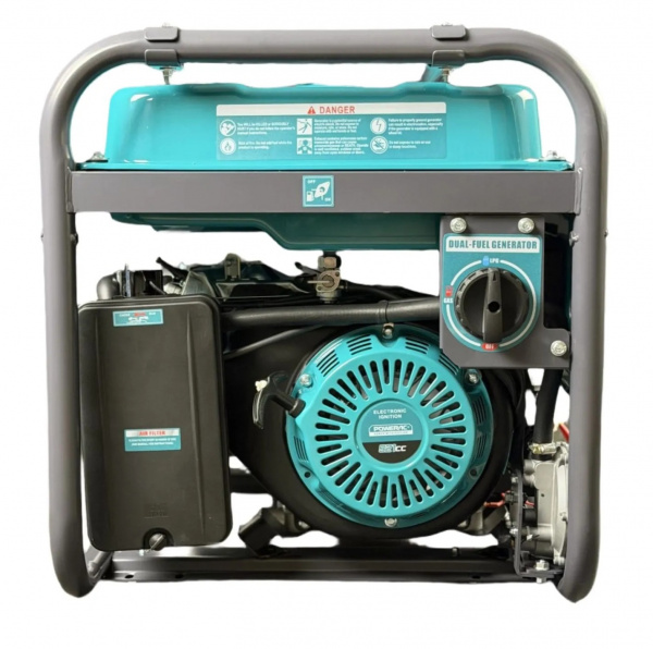 Электростанция бенз/газ Powerac  Eco PR11000 Max «Winter» 2 в 1 (10,0/11,0кВт, 220В, бак 38л, ЭЛСТАР