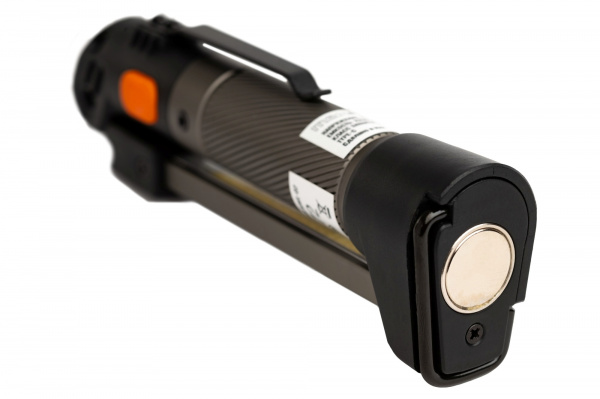 Фонарь складной аккум. MAXPILER MWL-07 (450/30 Лм, LED SMD+COB, 180*, 3 реж, 3,5-18ч, магнит, крючок