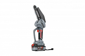 Пила цепная акк Profipower MKGST-18V 18В Li-ion-1шт 4.0Ач  шина 6" 37звеньев 2шт-цепи 0-4500 об/мин З/У  в коробке  E0097old  (5)