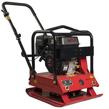 Виброплита DDE VP90-СK (LONCIN G200F.6,5 л.с.,плита 550х450 мм,500 кв.м./час, КОЛЕСА, 90кг)