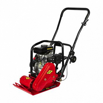 Виброплита DDE VP55-СK (LONCIN 2,8 л.с.,плита 430х310 мм,250 кв.м./час, КОЛЕСА, 58кг)