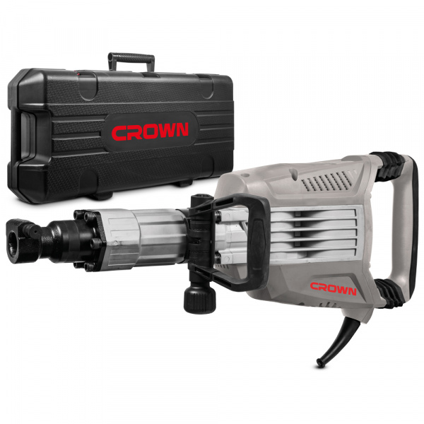Молоток отб CROWN CT18124 BMC (1750Вт, 48Дж, 1600 уд/мин, НЕХ-30, кейс)
