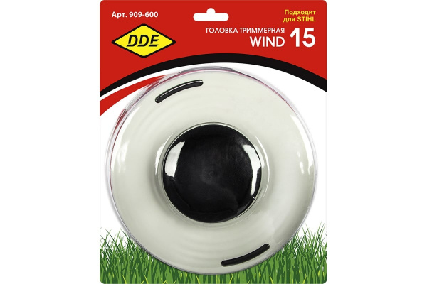 Головка тримм. DDE Wind 15 аналог Stihl AutoCut 46-2 (М10х1,25 лев., + М12х1,5 лев., + М12х1,75 лев.