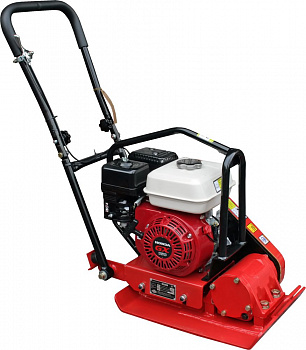 Виброплита DDE VP60-HK (Honda GX160.5,5 л.с.,плита 500х360 мм,450 кв.м./час.КОЛЕСА)